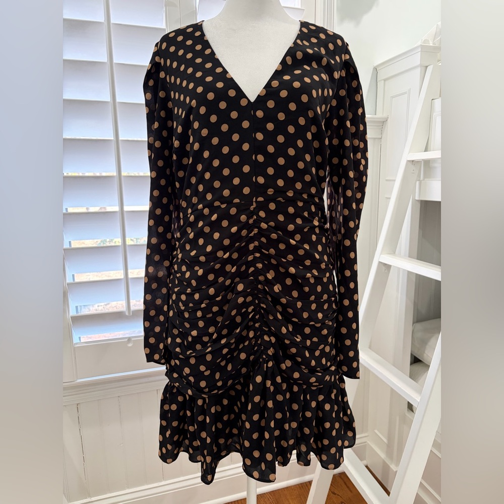 NWT MINKPINK Aya Ruched Mini Dress - Picture 5 of 12